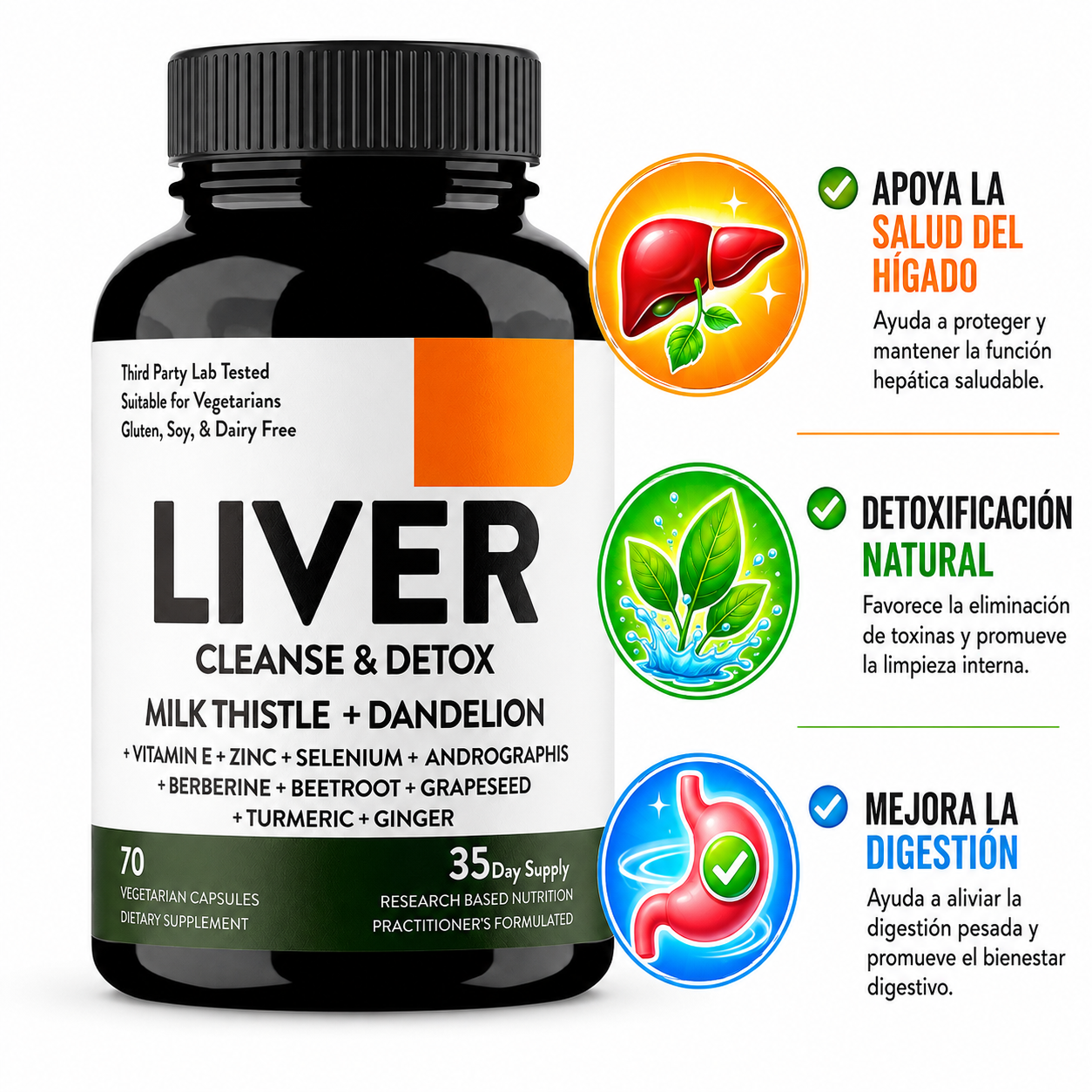 Liver Cleanse Detox® — Apoyo Natural para tu Hígado