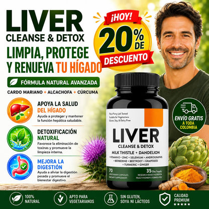 Liver Cleanse Detox® — Apoyo Natural para tu Hígado