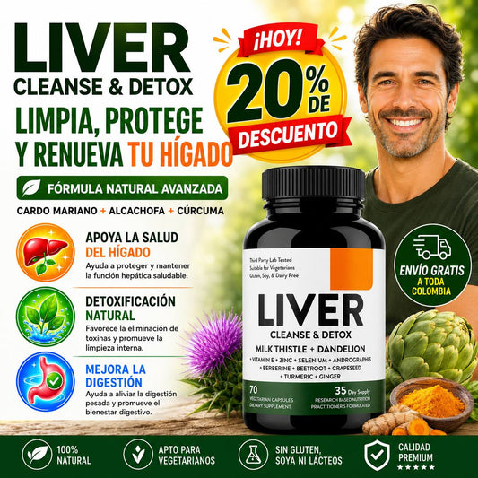 Liver Cleanse Detox® — Apoyo Natural para tu Hígado